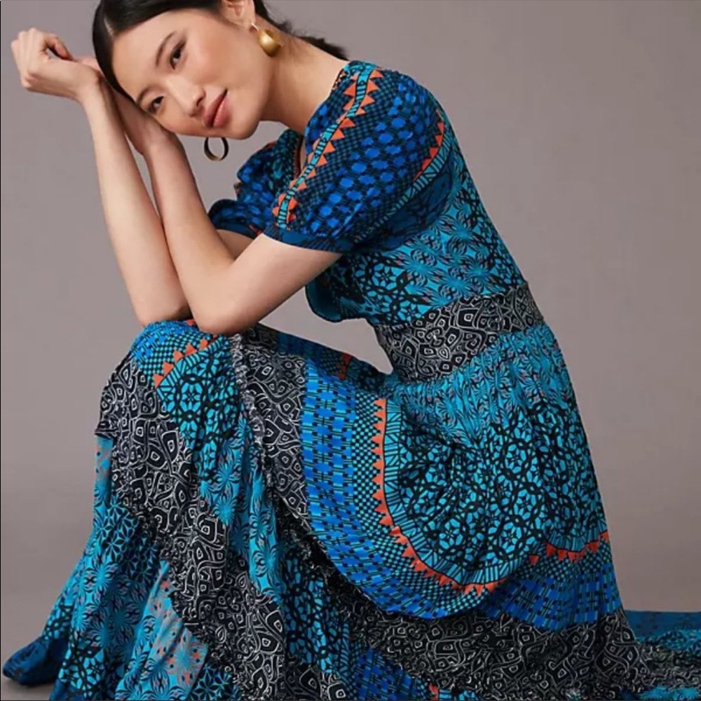 32. Bhanuni by Jyoti x Anthropologie Marian Embroidered Maxi Dress